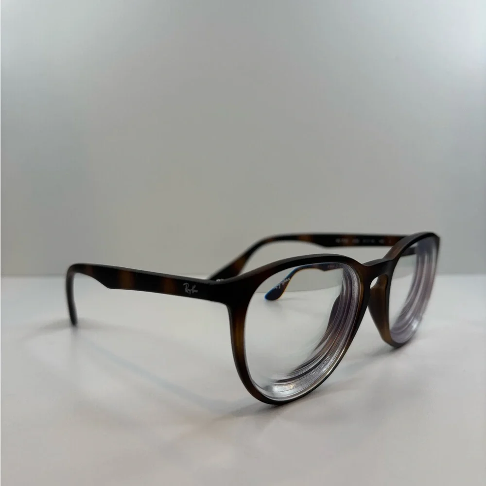 RAY BAN RB7046 5365 51•18•140 Tortoise Round Eyeglasses frame only unisex